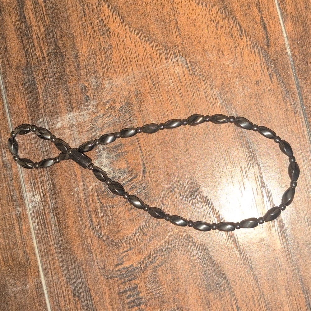 Hematite necklace